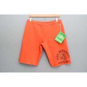 PINK Victorias Secret Sweat Shorts Medium Orange University My Favorite Class 86
